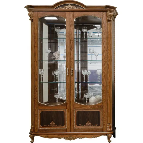 Шкаф-витрина 2д «Альба» П4.485.0.05 (П485.05)