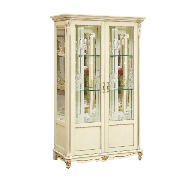 Шкаф с витриной «Алези» П1.350.0.19 (П350.19) Шкаф с витриной «Алези» П1.350.0.19 (П350.19)