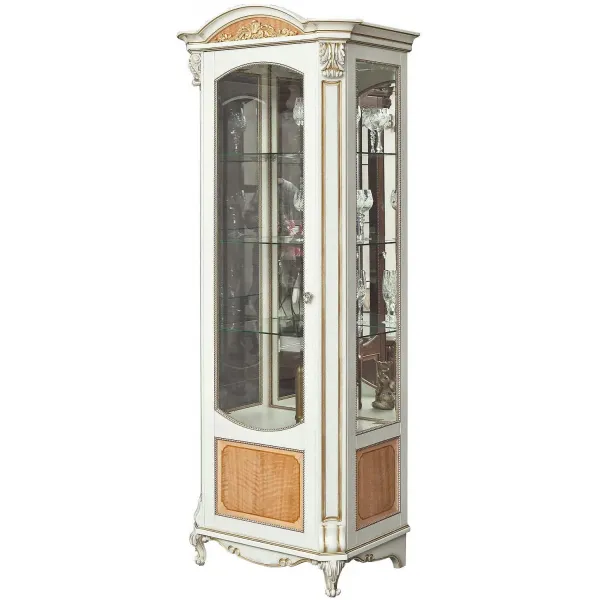 Шкаф-витрина «Альба» П4.485.0.08-01 (П485.08-01) Шкаф-витрина «Альба» П4.485.0.08-01 (П485.08-01)