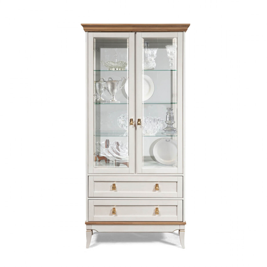 Шкаф с витриной ГМ 6507