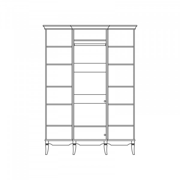 Шкаф комбинированный ГМ 6553-10 Шкаф комбинированный ГМ 6553-10