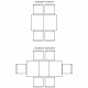 Стол обеденный «Альт» П4.490.4.07 (П285.07) Стол обеденный «Альт» П4.490.4.07 (П285.07)